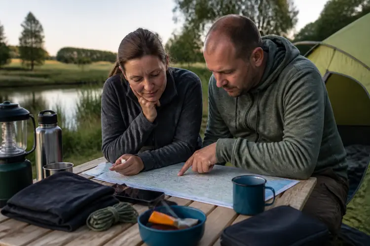 Kamperen plannen weekend